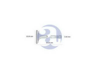 VALVULAS VOLKS.POLO BORA  1.9TDI-8V _1709A