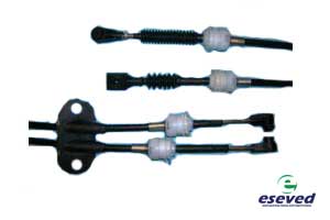 KIT X 2 CABLES CAMBIO ECOSPORT 1.4 1.6 _4113
