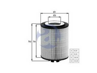 FILTRO DE ACEITE MAHLE MERCEDES BENZ 712 914C 4.2L OM904 MAH-OX161D