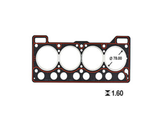 JUNTA TAPA CIL. ILLINOIS R9 R11 R12 R18 R19 Clio Express - 1.6 - C1L C2L Carb. C3L Iny _TC-529-15