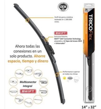 ESCOBILLA TRICO FLEX 16"_ TR17-160