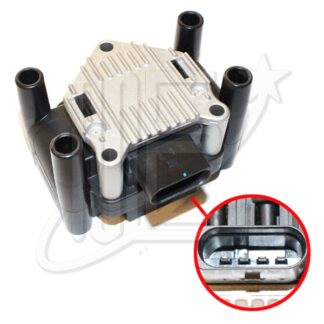 BOBINA DE ENCENDIDO AC DELCO VW FOX SURAN TREND _19375514 _032905106B-A
