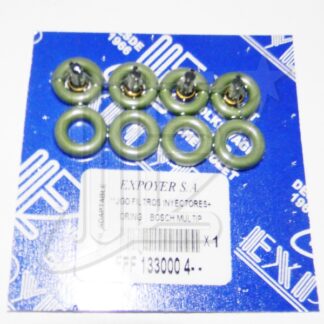 JUEGO FILTROS INYECTORES+ ORING BOSCH MULTIP _FFF133000E-- _FFF1330004-- _www133000c--