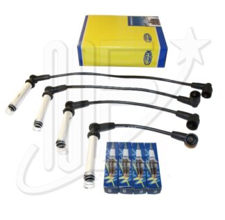 KIT CABLE Y BUJIA CORSA FUN SPIN AVEO 1.4 1.6 8V _KCB0003