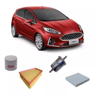 KIT FILTROS FIESTA KINETIC 1.6 16V _KIT4FFIESTAVI