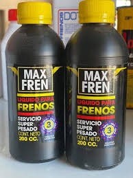 LIQUIDO DE FRENO 200CC MAX FREN _LFMAX200