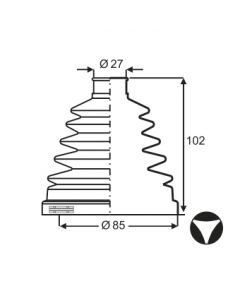 FUELLE TRANSMISION RENAULT DUSTER _10022