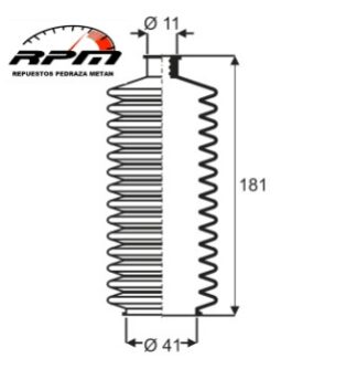 FUELLES DE DIRECCION SERRAT PEUGEOT 306 505 504 _11070