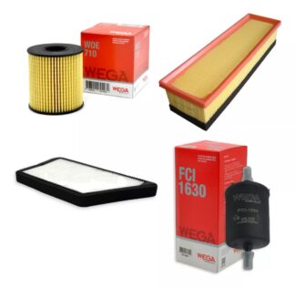 KIT DE FILTRO PEUGEOT 207 1-4 FAP-6000 +-WOE-710 -FCI-1630 -AKX-35157 _KIT4FPEUGEOT207-1,4