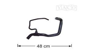 MANGUERA Fluence 2.0 16v Naf REFRIGERACION - RADIADOR INFERIOR 6828 _4143