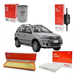 KIT DE FILTROS WEGA FORD FIESTA ECOSPORT _KIT4FFIESTA/ECOSPORT