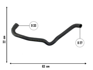 MANGUERA RADIADOR INFERIOR ECOSPORT KINETIC SIGMA CN158B273AB | CN118B273AB | CN158B273AC_11060