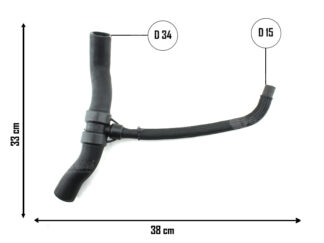 MANGUERA RADIADOR INFERIOR S-10 BLAZER _4639